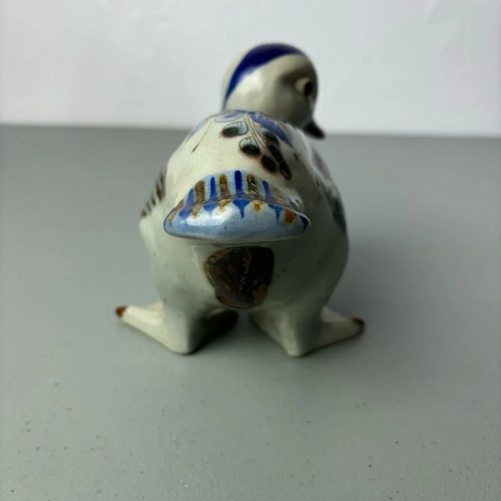 Duck Mexico Pottery Tonala Style Animal Lake